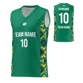 Basketball Jersey Aztec - Green